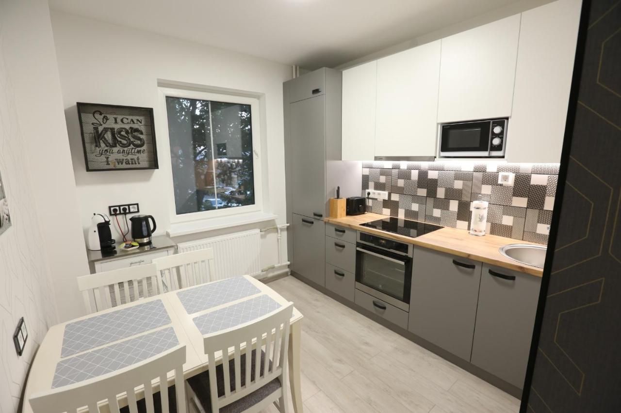 Comfy 2 Room Apartment - Free Parking - 350Mbps Wifi - Netflix Kaunas Dış mekan fotoğraf