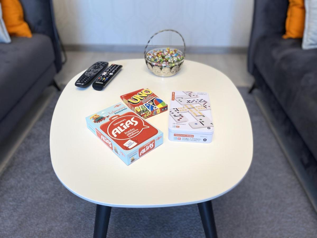 Comfy 2 Room Apartment - Free Parking - 350Mbps Wifi - Netflix Kaunas Dış mekan fotoğraf